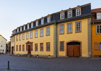 Fototapeta na wymiar Goethehaus at Weimar, Germany