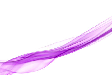 purple smoke isolated white background