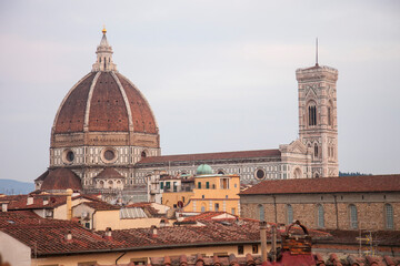 Fototapeta premium Italia, Toscana, Firenze, cattedrale di Santa Maria del Fiore.
