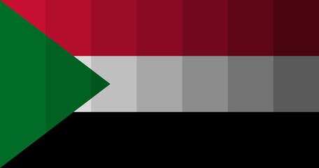 Sudan flag image background