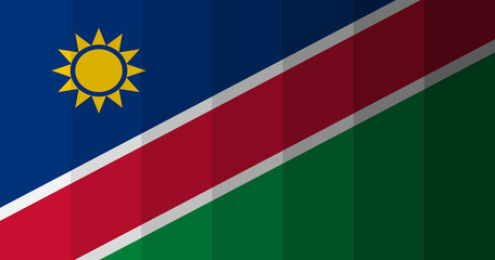 Namibia flag image background