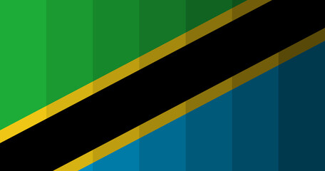 Tanzania flag image background