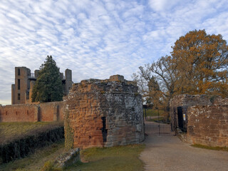 Fototapeta na wymiar kenilworth castle warwickshire england uk