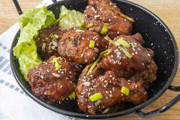 bbq sauce chicken wings