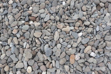 simple and colorful stone background of 
pebbles  design for wallpaper