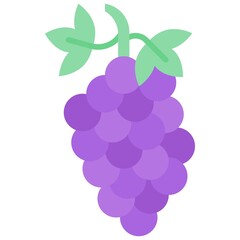 Grape icon, Holy week related vector illustration