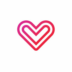 Heart Logo Design Template
