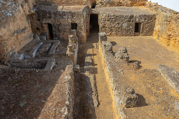 View of the Roman necropolis in Carmona