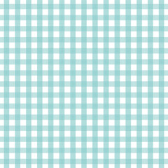 Cyan gingham pattern for Easter/Spring