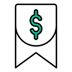 bookmark dollar finance