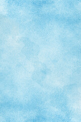 Blue abstract art background frame with watercolor stain elements. Suitable for social media posts, mobile apps, banners design and ads