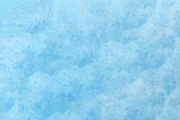 Obraz premium Blue abstract art background frame with watercolor stain elements. Suitable for social media posts, mobile apps, banners design and ads