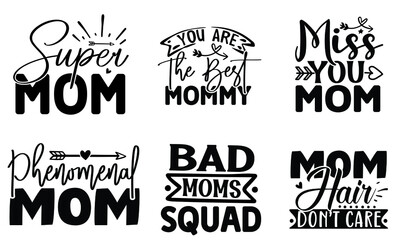 Mother's day SVG T shirt design Bundle