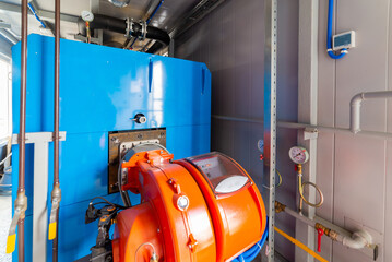 Boiler room equipment - high power boiler burner