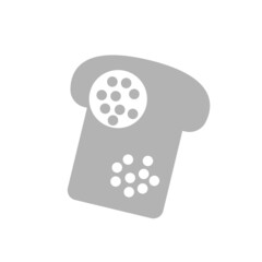 sandwich icon on a white background, vector illustration