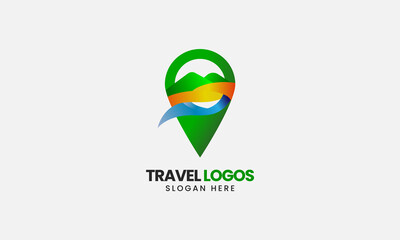 Travel and tour logo concept vector design illustration. 