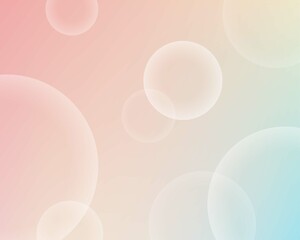 Rainbow sky galaxy bubble light bokeh background.