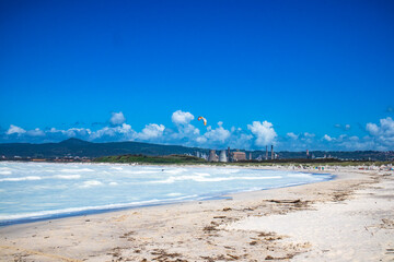 beach with sky