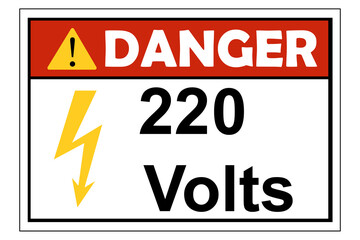 sticker icon, high voltage concept, vector illustration