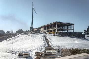 Building under construction