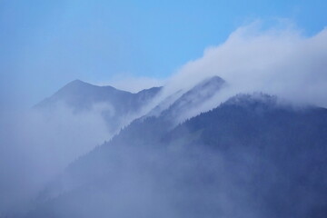 Obraz premium Wolken in der Texelgruppe