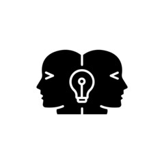 Engagement icon in vector. logotype