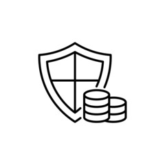 Insurance Planning icon in vector. logotype