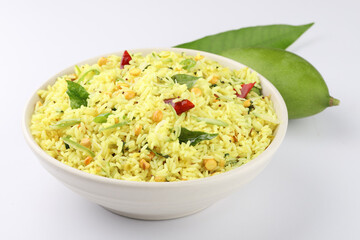 South Indian food Mango Rice Indian vegetarian food mango rice