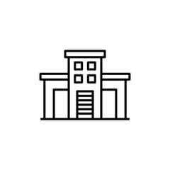 Dark Store icon in vector. logotype