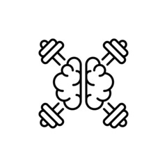 Coaching Mindset icon in vector. logotype