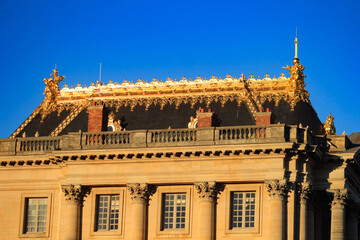 Facade of the Royal Chapel of the Palace of Versailles