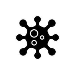 Virus icon in vector. logotype