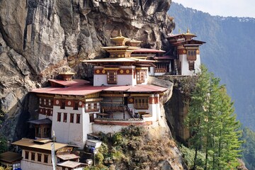 Taktshang Kloster (Tigernest) in Bhutan