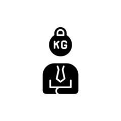 Stress And Life Problems icon in vector. logotype