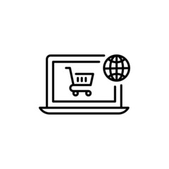 Online Marketing icon in vector. logotype