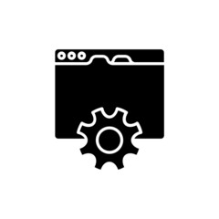 Website Optimization icon in vector. logotype