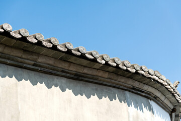Eaves of Chinese ancient house