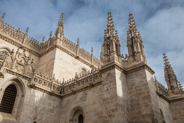 Fototapeta na wymiar Granada from muslim architecture to Renaissence