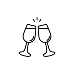 Success Celebration icon in vector. logotype