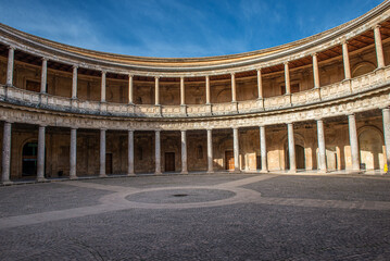 Fototapeta premium Granada from muslim architecture to Renaissence