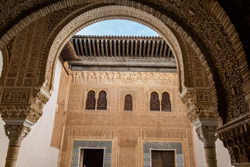 Obraz premium Granada from muslim architecture to Renaissence