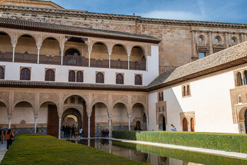 Fototapeta premium Granada from muslim architecture to Renaissence