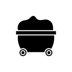 Data Mining icon in vector. logotype