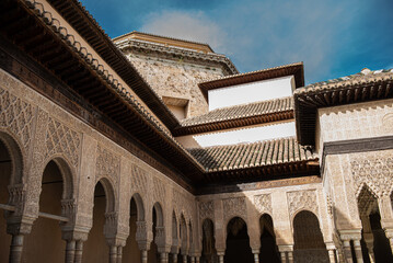 Fototapeta premium Granada from muslim architecture to Renaissence