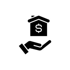 Home Loan icon in vector. logotype