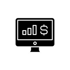 Profit icon in vector. logotype