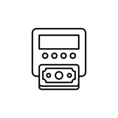 Withdraw Funds icon in vector. logotype