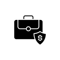 Security icon in vector. logotype