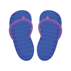 blue flip flops accessories