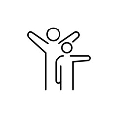 Success icon in vector. logotype